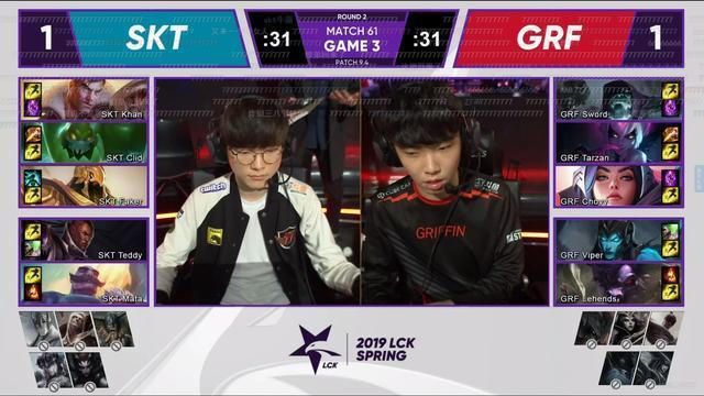 LCK决赛落幕：Faker捍卫狮王地位，SKT重返巅峰，GRF时候尚早